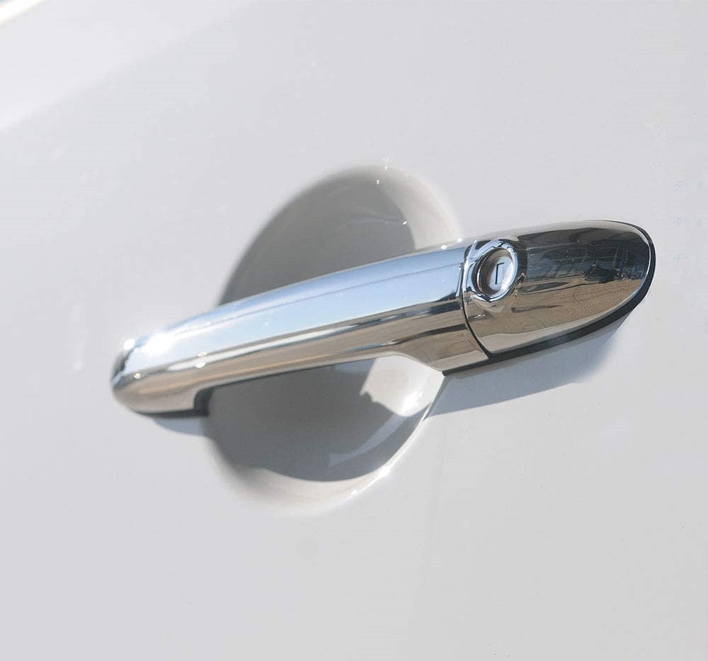 Stainless Steel Chrome Door Handle Cover Trim (8 Pcs. 4 Doors) for Dodge Mercedes Sprinter W906 2007-2018